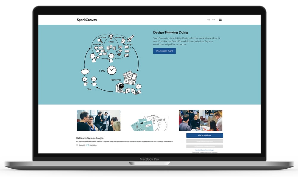 Wordpress Desktop View