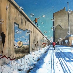 The Wall, Öl/Leinwand, 150*170*2 cm