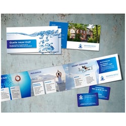 Flyer und Kundenkarte