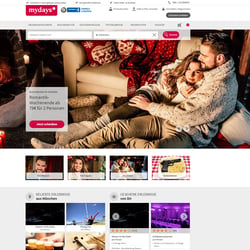 mydays – UI/UX Design, Hilfestellung bei der Frontendentwicklung, Bildbearbeitung