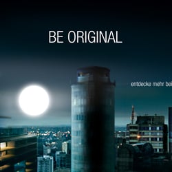 Für eine Aussenwerbung im Format 20 × 10 Meter (Hauswand) entstand dieses Composing aus 8 verschiedenen Einzelbildern, die von