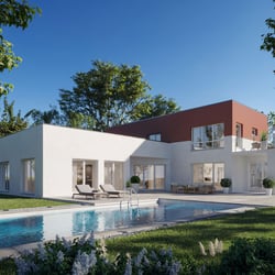 Modernes Haus mit Pool, Fürstenberg