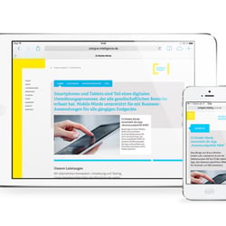Cologne Intelligence Mobile Minds responsive Webdesign