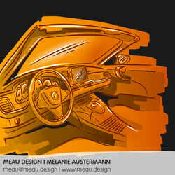 Medienillustration Automobile Cockpit – avitea experts