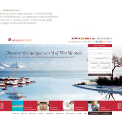 Worldhotels Homepage Proposal