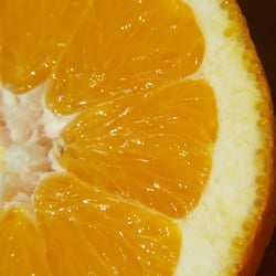 aufgeschnittene Orange