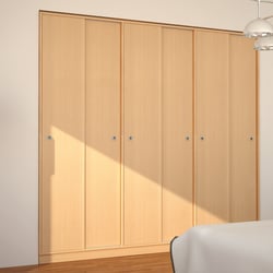 Einbauschrank für den Schlafbereich