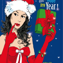 Weihnachtskarte für die Firma Titel++ IT-Solutions