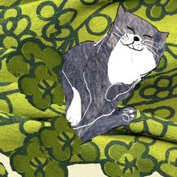 Buchgestaltung (Bild und Text) zu dem Kinderbuch „Katzenrabatz“ von Sabine Ludwig