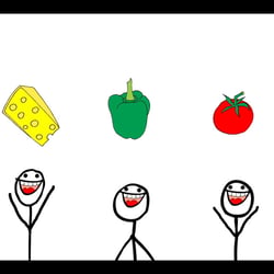 2013 – Still aus dem Animationsfilm zum Thema Lebensmittelverschwendung in Kooperation mit Vanessa Inckemann (Studium)