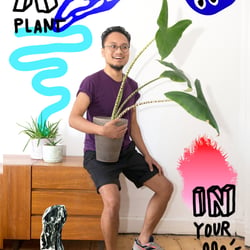 take a plant – Plakat