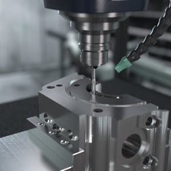 CNC Fräskopf rendering