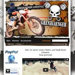 Relaunch bestehender Webshop grenzgaenger-shop.com