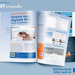 Raiffeisenbank Zeller Land eG Mit.einander Magazin I 2016