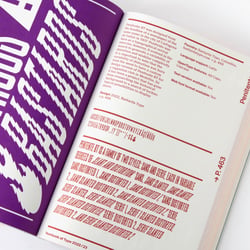 Slanted Publishers The Yearbook of Type 2022/23