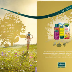 Kneipp | Neue Anzeigensystematik