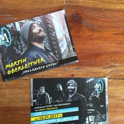 Flyer zum Release Konzert