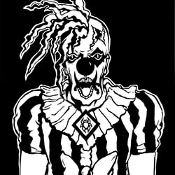 Clown – Illustration für Musik-CD