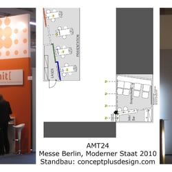Messe: Moderner Staat; Kunde: AMT24