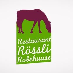 Auftraggeber: Restaurant Rössli, Robenhausen / Auftrag: Logoentwicklung