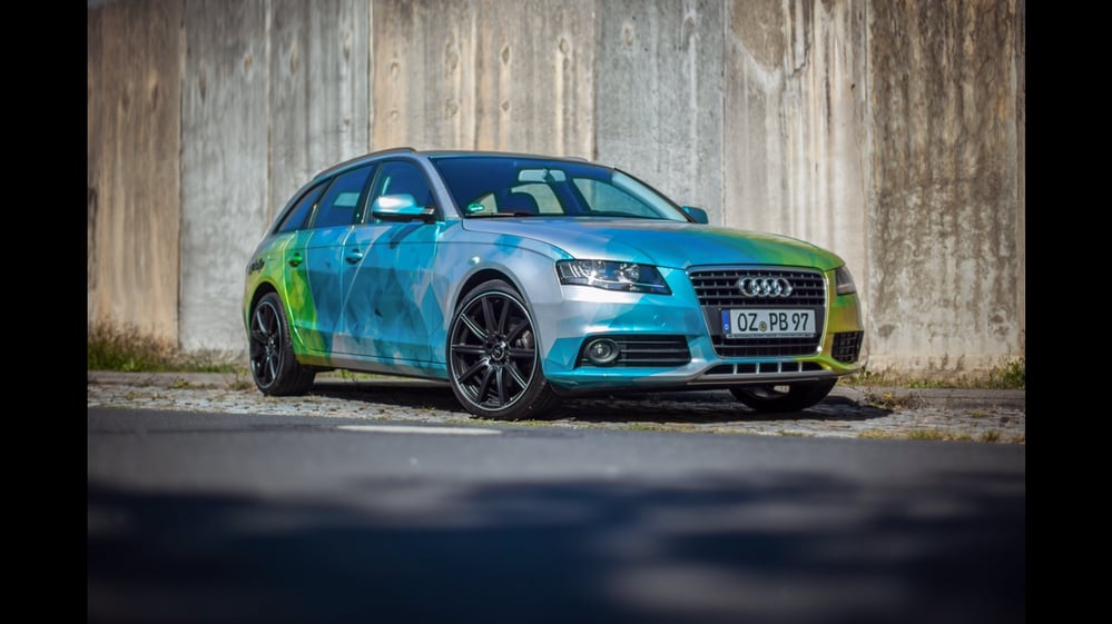 Komplettfolierung Audi A4 Avant
