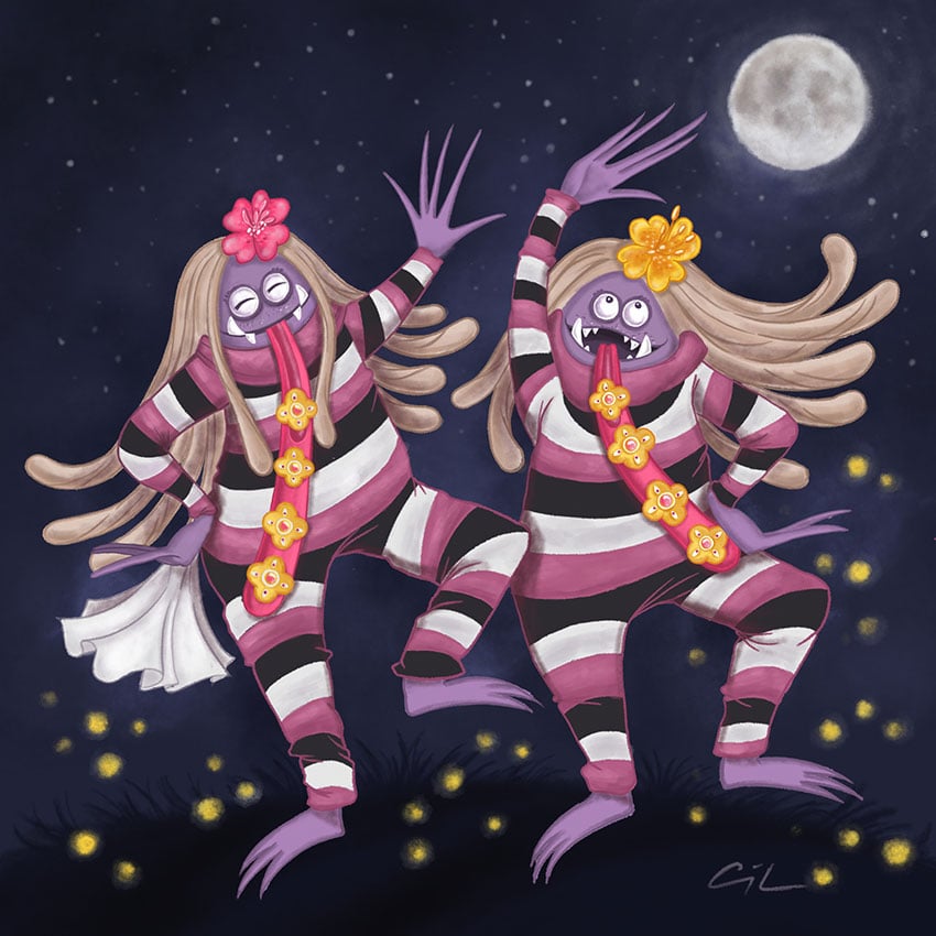 Illustration :: Twin Rangda