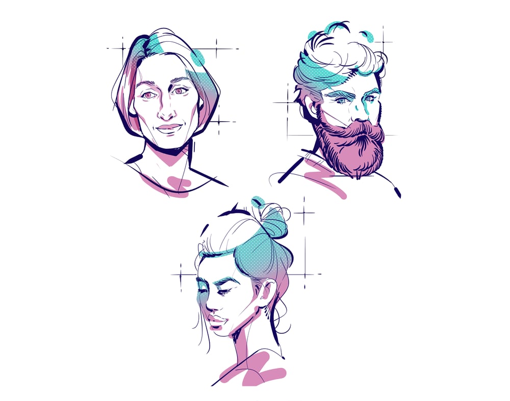 Portraits Modern