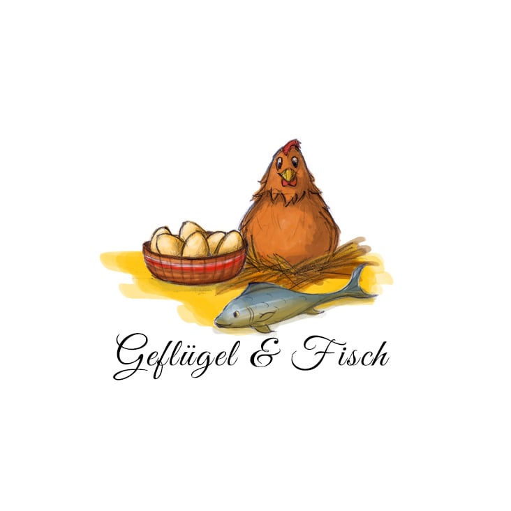 Illustration für Bauernladen