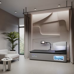 Produktvisualisierung der Wellness-Spas der Zukunft