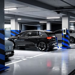 3D Visualisierung nachhaltiger Ladelösungen für Elektrofahrzeuge