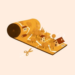 Illustration „One Square Meter home“