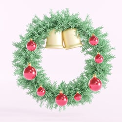 christmas red balls 2