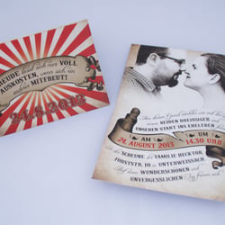 Einladungskarte Hochzeit