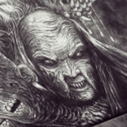 Anzeigengestaltung „Lordi“ (Drakkar)