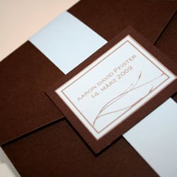 Ankündigung zur Geburt (Pocketfold-Format)