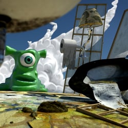 alien toilet