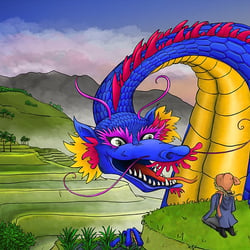 Lilli und Drache