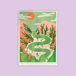 Cactus Canyon – Risographie Druck