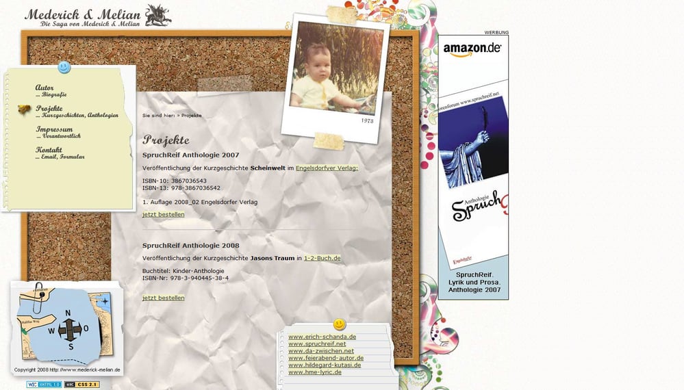 Websiteerstellung Mederick & Melian