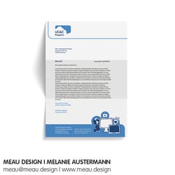 Corporate Design / Briefbogen – UC&C Projects GmbH