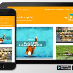 kinder-philosophie.at. wordpress & web-app für iOS & android.