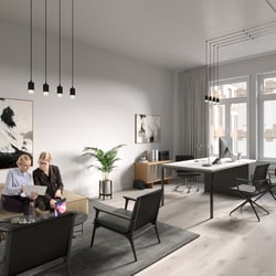 Innenvisualisierung: Büro in Frankfurt am Main