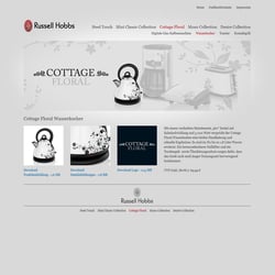 Russell Hobbs Landingpage