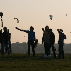 Kindertraining, ehem. Flughafen Tempelhof