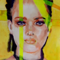 Shines    Öl auf Leinwand   60 × 40 cm    2022