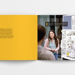 IRC Jahresbericht im A4-Querformat – Kapitelaufmacher