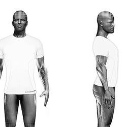 Illustration mit Shirt
