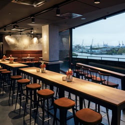 Störtebeker Elbphilharmonie, Hamburg, Barbereich des Restaurant „Beer&Dine“
