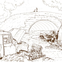 Preproduction Drawing