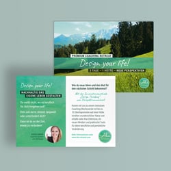 Aha Retreats – Flyer